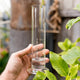 Garden Zen Rain Gauge - 130mm - Galvanised Steel - Professional Calibration