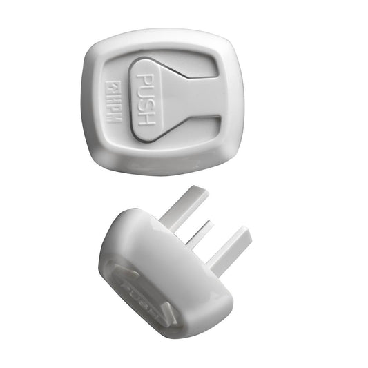 Hpm Child Safety Plugs - Slimline Design - 6 Pack - Plastic