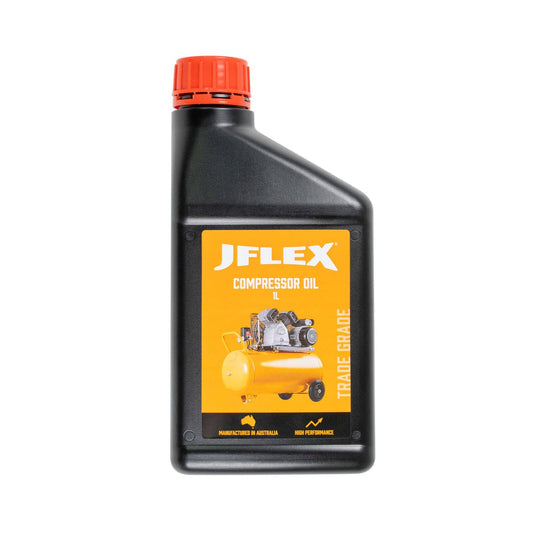 Jflex Compressor Oil - 1L - Mineral Oil - Reduces Friction & Wear - Auzzistore