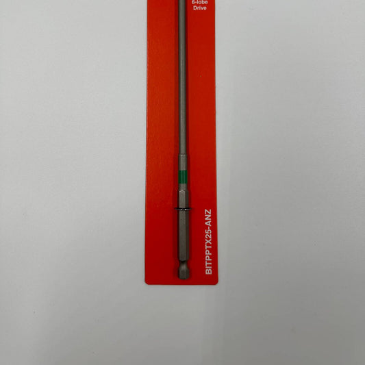 Strong Tie 200mm T25 Project Pro Bit Replacement - 1 Pack - Carbon Steel - Easy Snap-In Installation – view 2 - Auzzistore