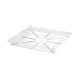 Eden Clear Porto Planter Saucer 380mm Polypropylene Lightweight Design