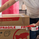 Wrap & Move Fragile Warning Tape 48mm x 66m BOPP Lightweight Safety