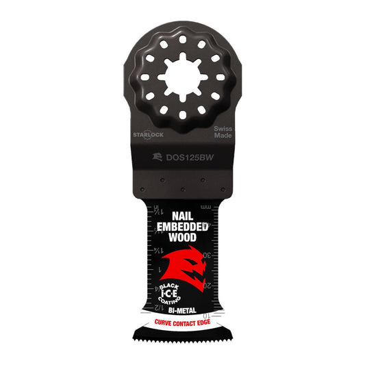 Diablo 32mm Starlock Bi-Metal Multi Tool Blade - Nail Embedded Wood - Durable Cutting Edge – view 2 - Auzzistore