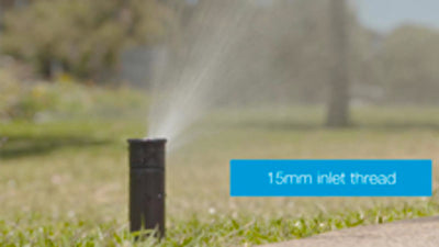 K Rain K5 Gear Drive Sprinkler - 6.7m - 14.6m - Plastic Metal - Water Saving