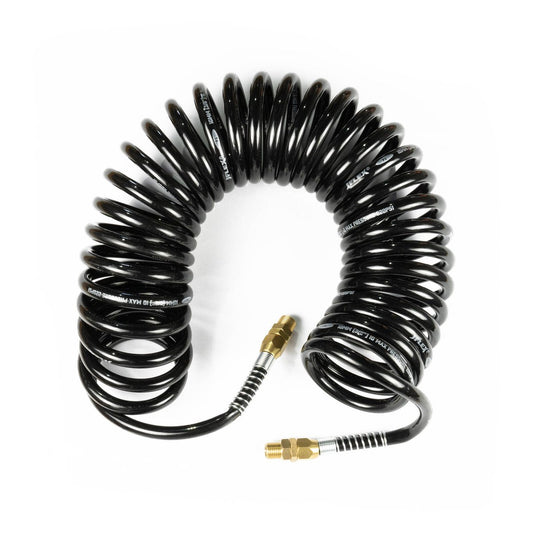 Jflex Polyurethane Recoil Hose 10mm x 7.5m - Durable All-Weather Flexibility - Auzzistore