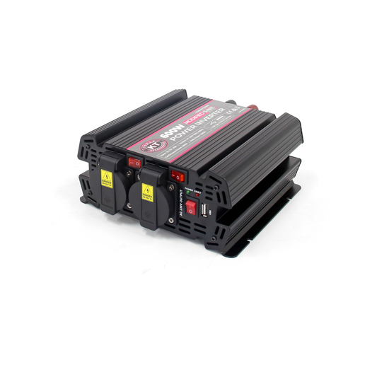 Kt Solar 600W Inverter Modified Wave KTTS600M - 240V AC Output - 600W Power - Auzzistore