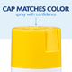 Rust-Oleum 2X Ultra Cover Gloss Spray Paint 340g Sun Yellow Durable Finish