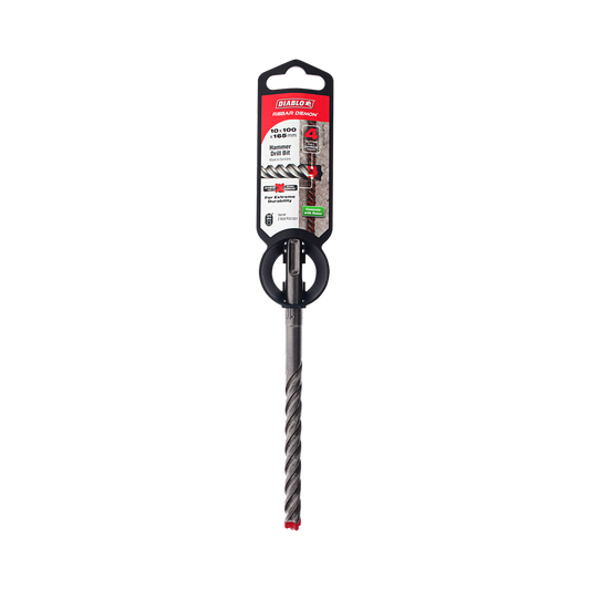Diablo Rebar Demon SDS-Plus Hammer Drill Bit 10 x 165mm - Dura-Carbide™ - Auzzistore