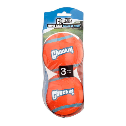 Chuckit Extra Large Tennis Ball 2 Pack - 89mm - Bright Colours - Durable