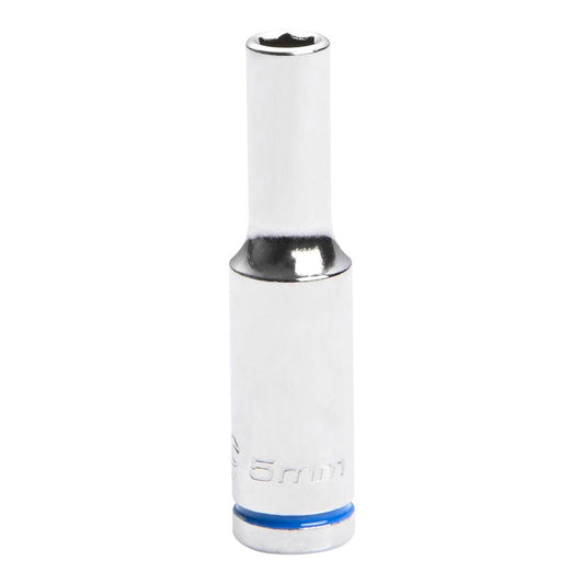 Kincrome 5mm Deep Socket - Chrome Vanadium Steel - Mirror Polish Finish - Auzzistore