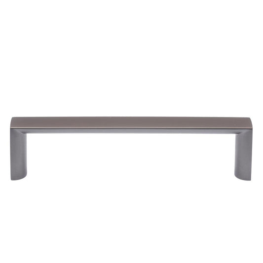 Lane 96mm Gun Metal Square Round Handle - Zinc Cabinet Hardware