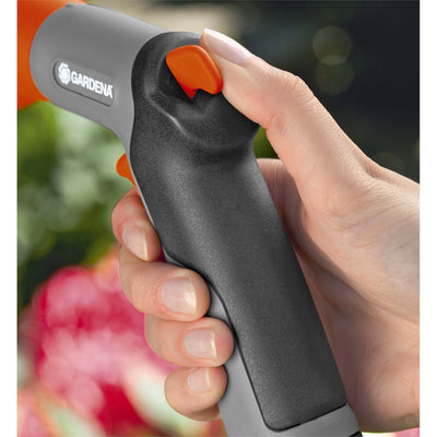 Gardena Soft Spray Trigger Gun Nozzle 13mm Plastic Ergonomic Design