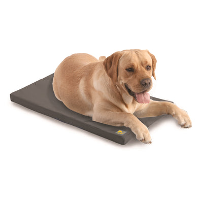 Fido Fletch Large Kennel Pet Pillow - Grey - Soft Polyester - Comfortable