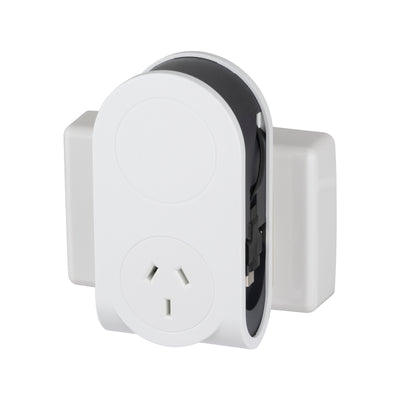Arlec Power Adaptor With Retractable Usb Cable