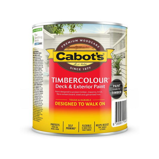 Cabot S Timbercolour Deck Paint 500ml Water Based UV Resistant