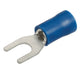 Narva Blue Flared Vinyl Insulated Spade Terminal 4mm 20 Pack