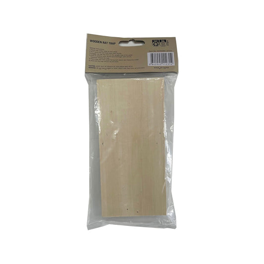 Wooden Rat Trap - Classic Spring Trap - 80mm x 170mm - High Sensitivity – view 2 - Auzzistore