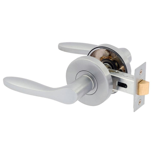 Gainsborough Satin Chrome G4 Series Carla Passage Leverset 63mm Zinc - Auzzistore