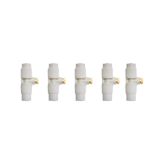 Nylex Misting System Nozzles 5 Pack - Brass - 150mm x 10mm x 100mm - Grey - Auzzistore