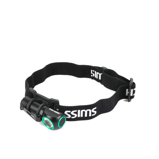 Swiss Tech 600lm Rechargeable Turbo Headlight - Compact Aluminium - 90m Beam Distance - 2 Hours Operation