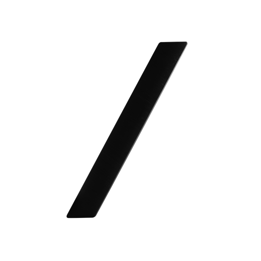 Sandleford 100mm Black Edge Letter - Aluminium - Easy Installation - Durable - Auzzistore
