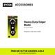Ryobi One 18V Edger 220mm Plastic Metal Ergonomic Cutting Tool