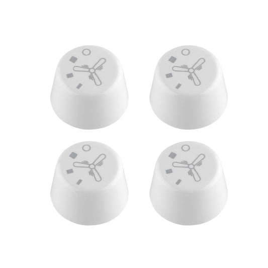 Deta X6 Fan Speed Controller Replacement Knob - 4 Pack - PC - White - Auzzistore