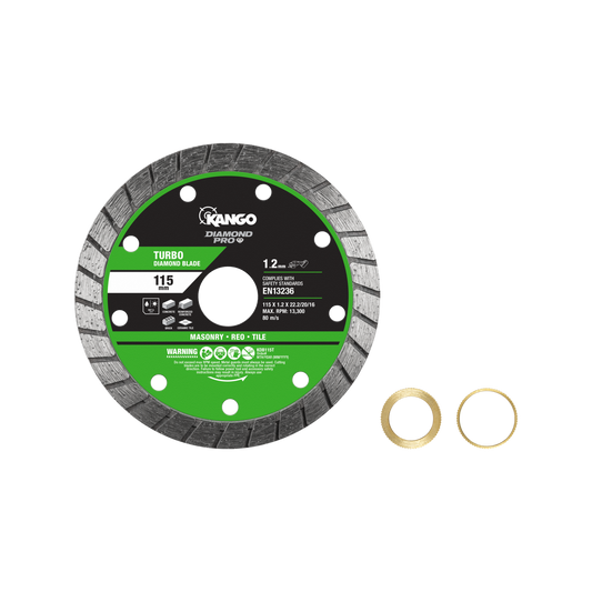 Kango Turbo Diamond Saw Blade - 115mm - Diamond - Fast Cutting – view 2 - Auzzistore