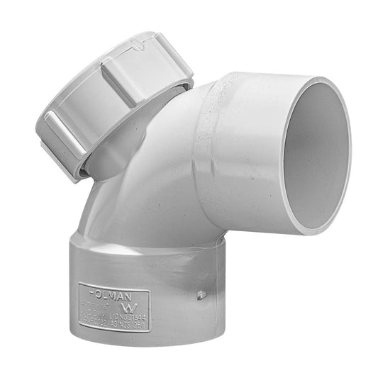 Holman 40mm x 88 Degree DWV PVC I.O. Female Bend - Durable - Grey - Auzzistore