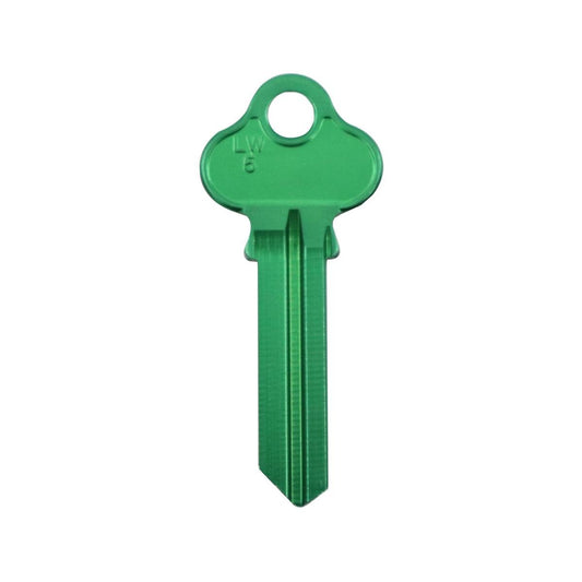 EHI Blank Key - 55mm - Aluminium - Green - Auzzistore