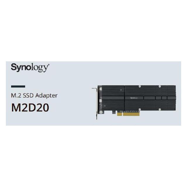 Synology M2D20 Adapter card for SSD Cache - Select models only