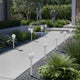 Click Crystal Solar LED Pathway Light - 80mm - Stainless Steel - Outdoor Use