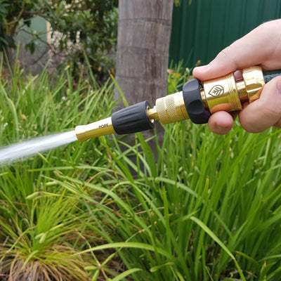 Pope 12mm Soft Grip Brass Nozzle - Durable Brass - Ergonomic Design