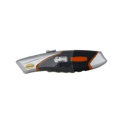 Craftright Retractable Knife - 3 Blades - Alloy Rubber - Easy Carry