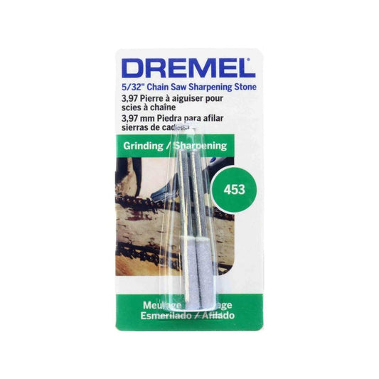 Dremel Chainsaw Sharpening Grinding Stone 4mm 2 Pack - Grey - Auzzistore
