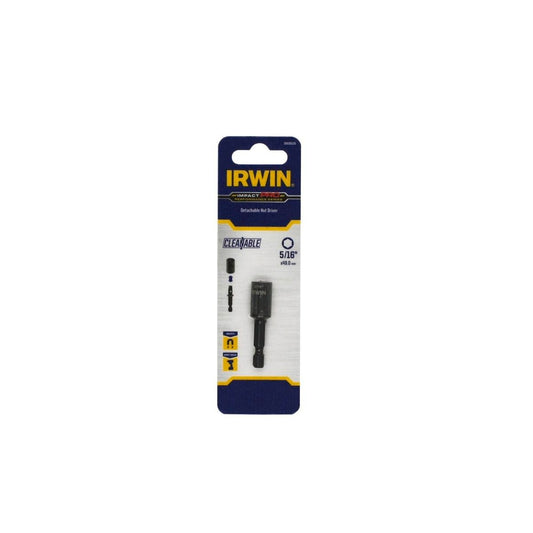 Irwin Detachable Nutsetter - 5/16" - Black - Impact Driver Use - Auzzistore