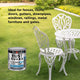 White Knight Rust Guard Epoxy Enamel Paint 250ml - Machinery Grey - UV Resistant