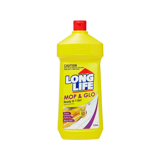 Long Life Mop and Glo Floor Cleaner - 1L - HDPE - No Rinse