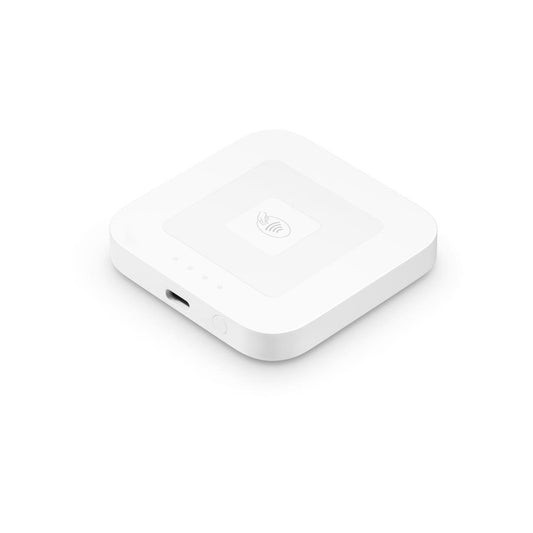 Square 2nd Generation Eftpos Tap and Go Card Reader - 67mm x 67mm - White - Secure Payments – view 2 - Auzzistore
