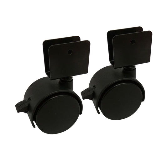 Move It 50mm Nylon U Bracket Swivel Plate Castor 34kg 2 Pack - Auzzistore