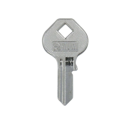 EHI Silver Blank Key - 43mm Nickel Plated Brass - Easy To Carry - Auzzistore