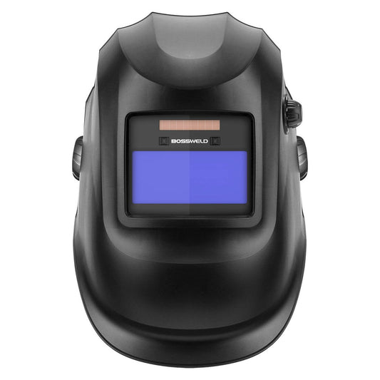 Bossweld Jet Electronic Welding Helmet - Variable Shade 4-8 / 9-13 - 96 x 44mm Viewing Area - Lightweight - AS/NZS Certified – view 2 - Auzzistore
