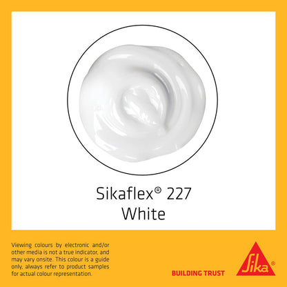 Sika Sikaflex 227 White Sealant 310ml Polyurethane Low Odour