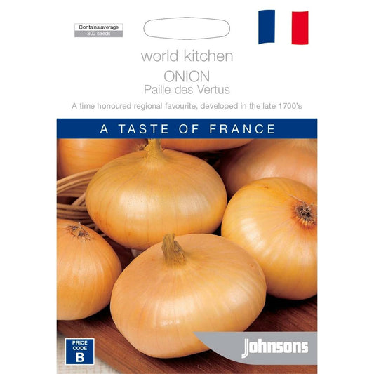 Johnsons Onion Vegetable Seeds - 3-4 Inches - Easy To Grow - Flavorful - Auzzistore