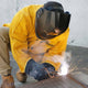 Bossweld Jet Electronic Welding Helmet - Variable Shade 4-8 / 9-13 - 96 x 44mm Viewing Area - Lightweight - AS/NZS Certified