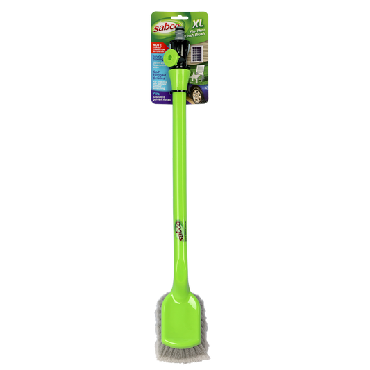 Sabco XL Flow Thru Hose Brush - 45cm - Polypropylene - No-Scratch Clean - Auzzistore