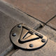 Taskmaster Garage Door Floor Anchor 100mm - Black Matte - Secure Your Garage