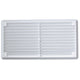 Haron Wall and Eave Vent - 165 x 85mm - White Plastic - Moisture Control