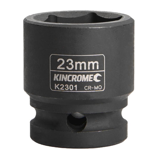 Kincrome 23mm Impact Socket Cr-Mo Steel Rust Resistant Durable - Auzzistore