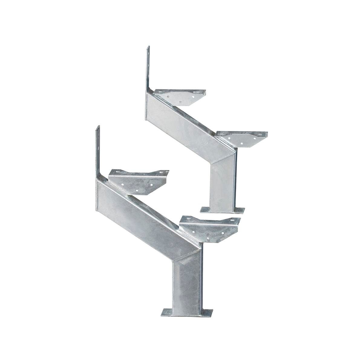 Galintel 2 Tread Galvanised Steel Stair Stringer 2 Pack – Auzzi Store